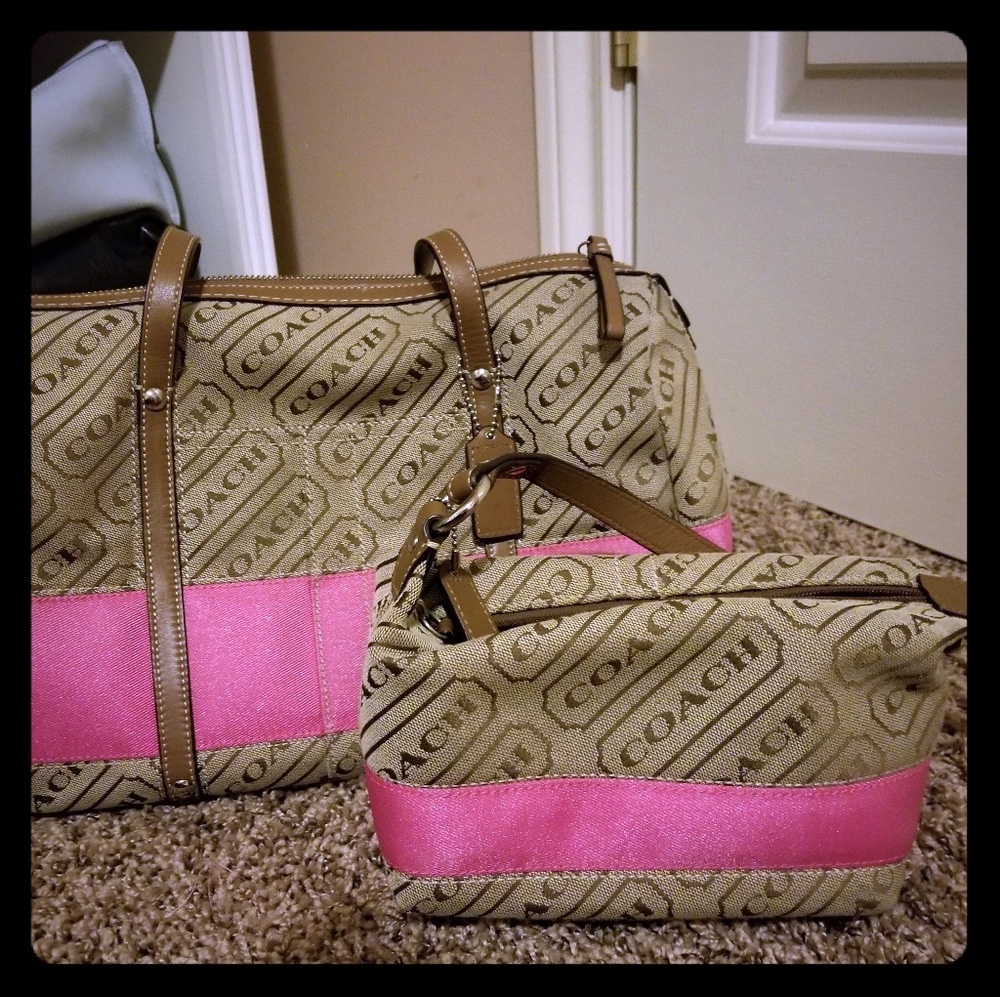 Coach Mother-Daughter matching purses